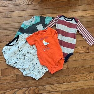 Four 18 month onsies